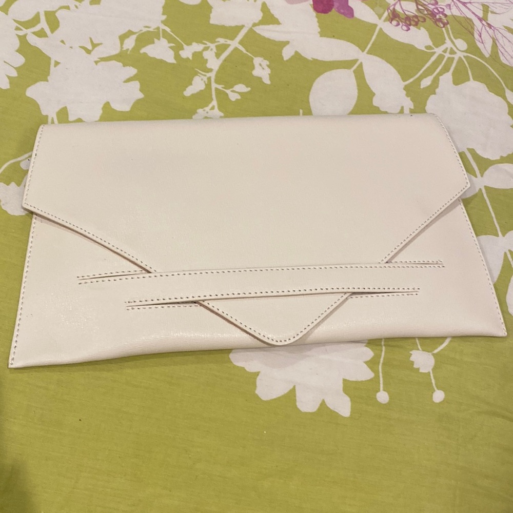 Made in Italia leather clutch